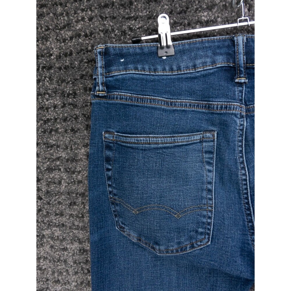 American Eagle Jeans Mens 31x32 Actual 31x31 Blue Original Bootcut Stretch Denim - Picture 13 of 15